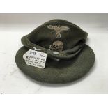 3rd Reich Waffen SS M43 Ski Cap. Period related sm