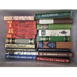 A large collection of Folio society novels includi