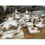 An extensive set of Royal Albert old English Count