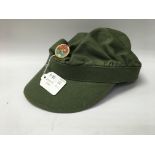 Vietnam War Era Vietcong O/D Cap.