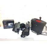 Cameras, equipment and cases including a boxed Pan