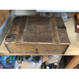 WW2 German 7.92 Ball Ammo Box. Label reads "Steel