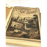 A large Victorian pictorial book of Old Bristol. P
