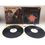 Two early UK pressings of Black Sabbath LPs includ