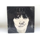 A signed copy of 'The Marble Index' by Nico.