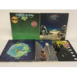 Five LPs by Yes including 'Tales From Topographic