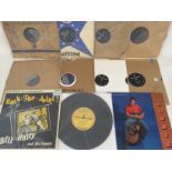 A collection of rock n roll 78s by various artists
