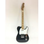 A 1975 USA Fender Telecaster electric guitar in bl