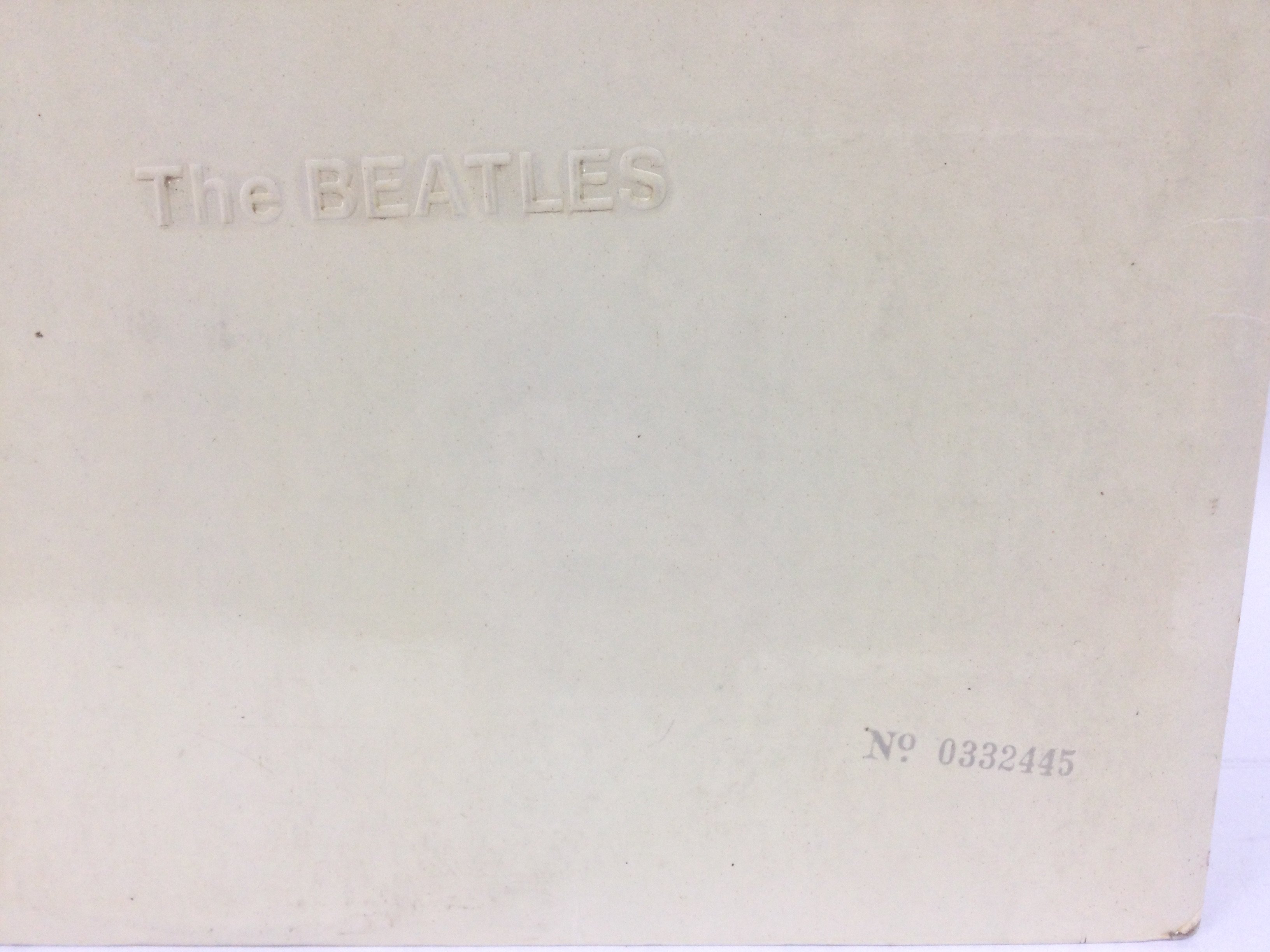 A numbered Beatles 'White Album', no. 0332445, top - Image 2 of 5