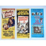 A selection of 20 vintage film posters comprising