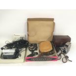 A boxed Quarz 8mm cine camera, a Bell & Howell 624