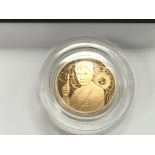 Royal mint Dr Who proof half sovereign. Postage B.