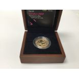 A royal mint London 2012 handover to Rio gold proo