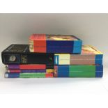 Seven Harry Potter books including three first edi