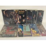 Ten Rolling Stones LPs comprising 'It's Only Rock