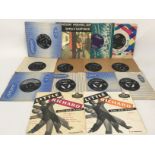 A collection of mainly rock n roll LPs, 7inch sing