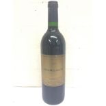 Bottle of Margaux wine 1992, postage category D- N