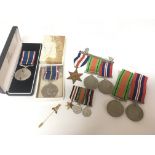 A collection of Second World War Military Medals t