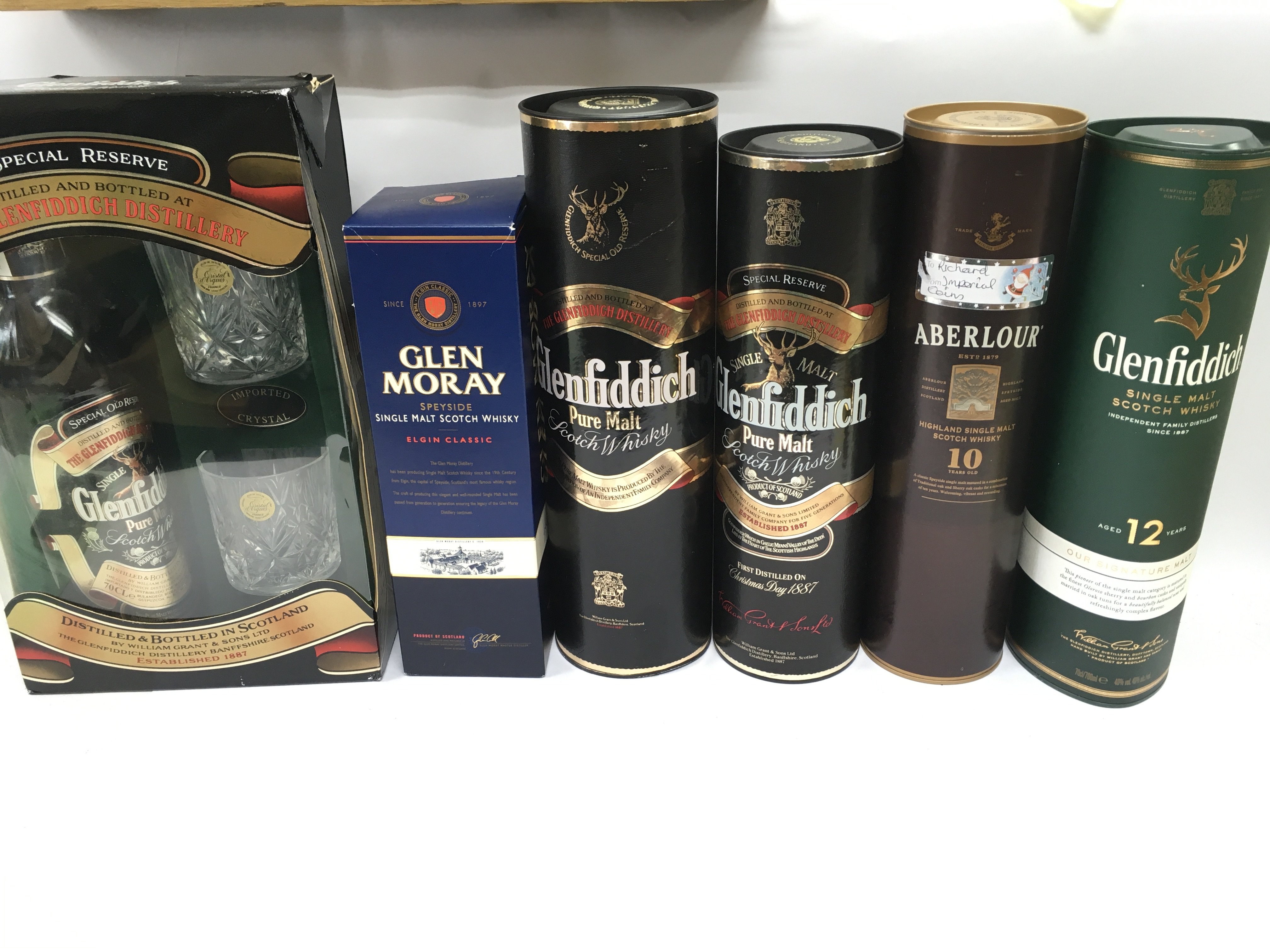 A Collection of Scottish whisky including 4 bottle