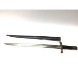 Portuguese M1885 Guedes Rifle Bayonet.