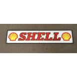 Reproduction Shell sign, 124cm long approximately.