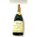 A vintage Harrods Champagne Brut 150cl Bottle (D).