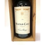 A 3L 1988 Mouton -Cadet Bordeaux, un vin Baron Phi