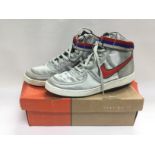 Two pairs of vintage Nike trainers. Shipping categ