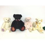 A collection of Steiff bears including Englands ro