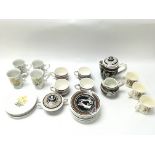 A collection of assorted part tea sets.