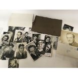 A large collection of vintage film star and others