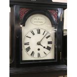 A Georgian bracket clock maker Charles porter with