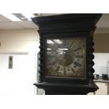 An Early 18th Century or late 17th Century English long case clock 30 hour going Maker James Drury L