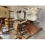 5 various chairs. Nursing Chair, Bentwood chair, C