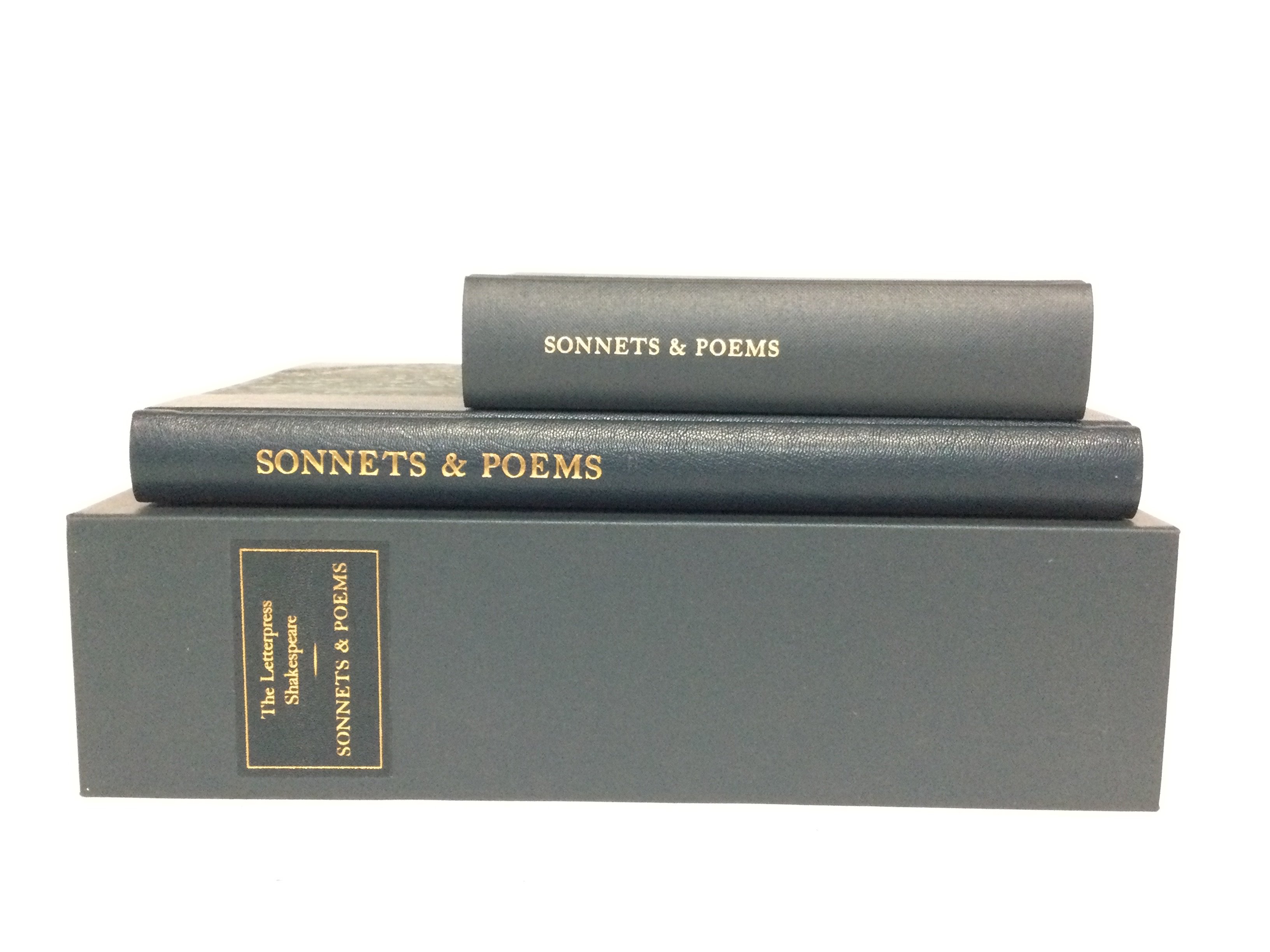 The letterpress Shakespeare, Sonnets & Poems