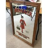 Beefeater London distilled dry gin mirror, dimensi