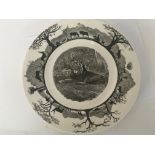 A rare Wedgwood African Animal Series plate Lion f