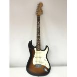 A Fender Squire Affinity Stratocaster 20th Anniver