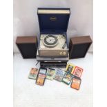 A Dinton 8 track player & cartridges, Fidelity ree
