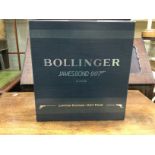 A limited edition Bollinger 2002, James Bond 007 g
