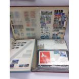 Three albums of GB stamps and first day covers. Sh