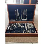 A canteen of Osbourne Silversmiths cutlery