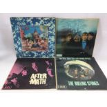 Four Rolling Stones LPs comprising a first UK pres