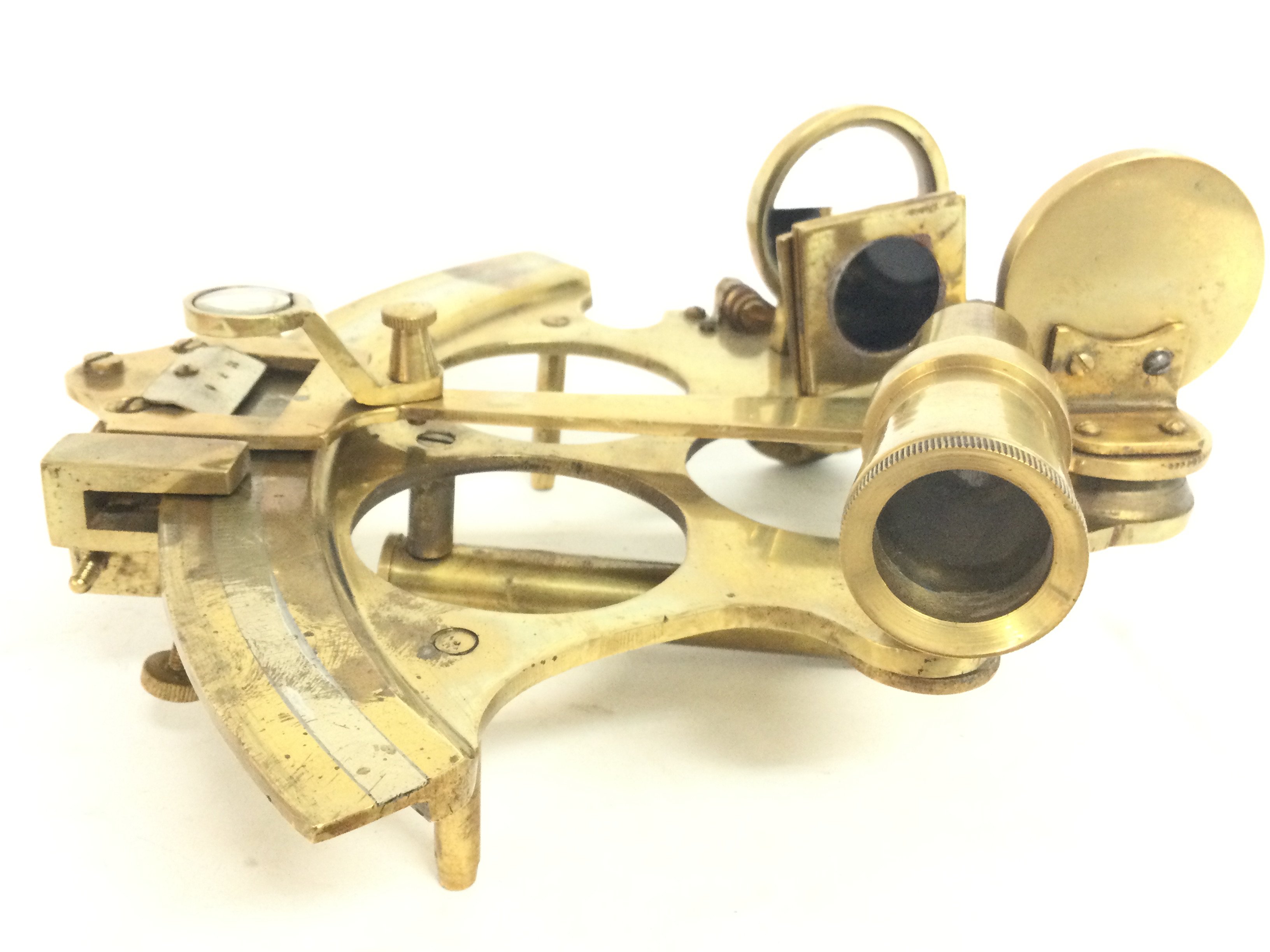 Brass sextant, postage cat B - Image 3 of 3
