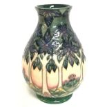 Moorcroft vase tree scape design, 20cm tall. Posta