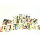 A large collection of postcards. Postage B