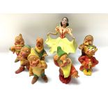 WADE SET OF SNOW WHITE AND SEVEN DWARFS, first ser