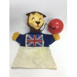 A vintage World Cup Willy hand puppet. Shipping ca