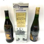 3 Commemorative bottles to include Cuvee Robespier