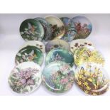 A collection of loose flower fairy plates. Shippin